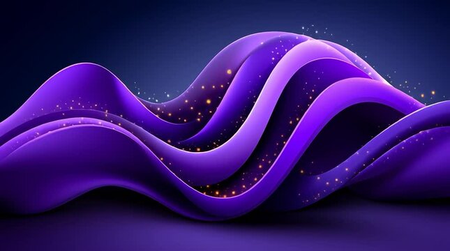 Abstract purple wave background