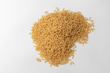 Close-up of pasta in the form of 