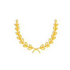 wreath icon vector 
