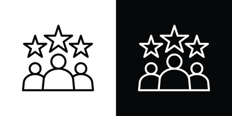 Customer satisfaction icon. Graphic Design vector icon. Ui Ux Icons