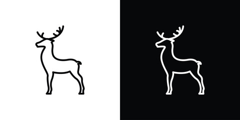 Deer icon. Graphic Design vector icon. Ui Ux Icons