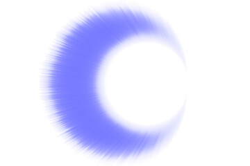Blue lens flare PNG background