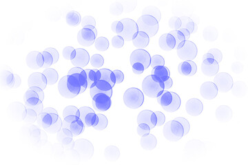 Blue lens flare PNG background