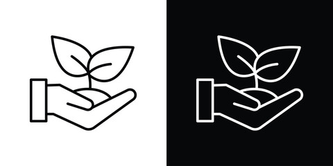 Eco-friendly icon. Graphic Design vector icon. Ui Ux Icons