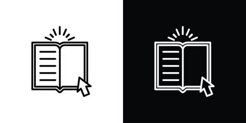 Guide icon. Graphic Design vector icon. Ui Ux Icons