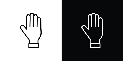 Hand icon. Graphic Design vector icon. Ui Ux Icons