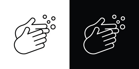 Handwashing icon. Graphic Design vector icon. Ui Ux Icons