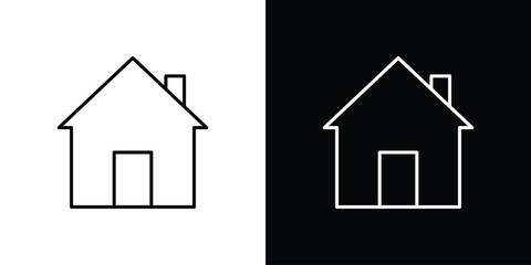 Home icon. Graphic Design vector icon. Ui Ux Icons