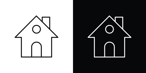House icon. Graphic Design vector icon. Ui Ux Icons
