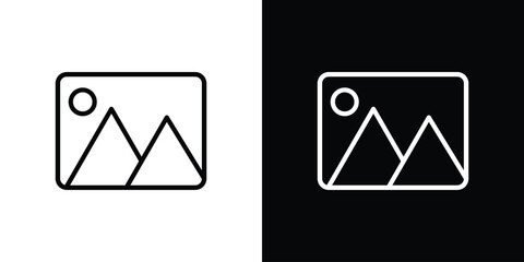 Image icon. Graphic Design vector icon. Ui Ux Icons