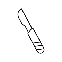 Scalpel thinline icon , vector, pixel perfect, illustrator file 
