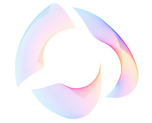 Design element wave lines, spiral, background for Elegant golden abstract swirl background for...