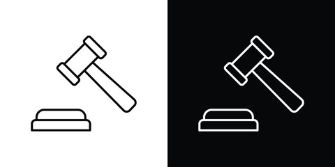Law icon. Graphic Design vector icon. Ui Ux Icons