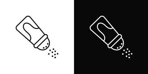 Salt shaker icon. Graphic Design vector icon. Ui Ux Icons