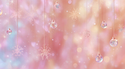 Cute ornament background wallpaper in pastel colors