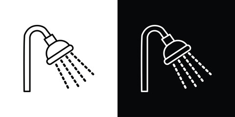 Shower icon. Graphic Design vector icon. Ui Ux Icons