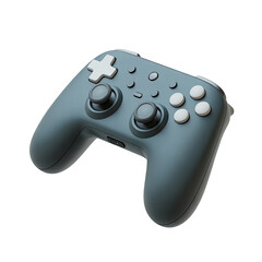 Gray wireless gaming controller pro style for pc switch steam deck android ios and apple devices