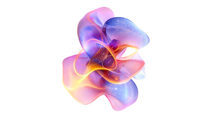 Abstract cosmic nebula swirling colors vibrant energy