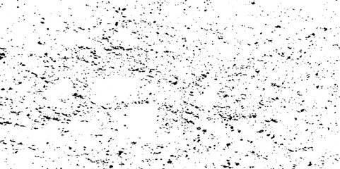 Scratch grungy urban overlay spotted concrete grain surface grainy noise rust wall grunge black splatter and white background. damaged chalk crack rough ink wall texture.	