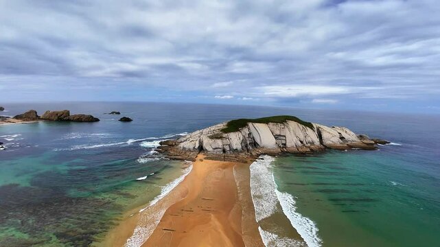 Tombolo, Sea cave, Coastal cave, Isthmus, Sand spit