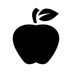 Illustration of download high quality black apple vector graphic for free use in your design projects and presentations vector