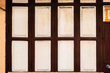 Old Weathered Wooden Window Pane Texture