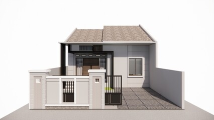 HOUSE AND HOUSING DESIGN IDEAS WITH A MINIMALIST CONCEPT AS INSPIRATION FOR PLANNING THE DEVELOPMENT OF A COMFORTABLE HOUSING