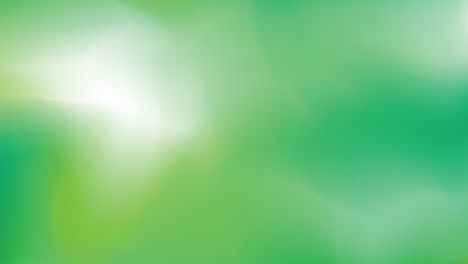 abstract green background with light, 	fresh and natural