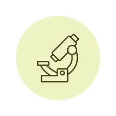 Microscope vector, pixel perfect, illustrator file 
