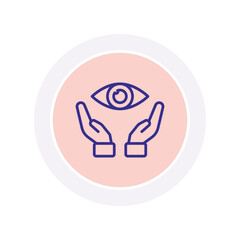 Eye Care vector, pixel perfect, illustrator file 
