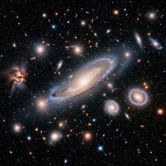 galaxy in space