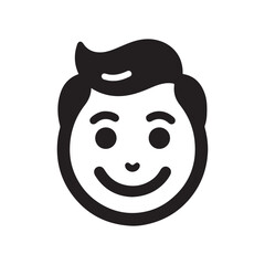 funny face mask vector illustration