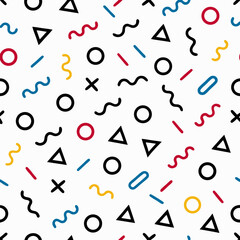 Vibrant Repeating Abstract Motif