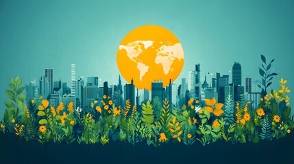 infographic about corporate social responsibility goals