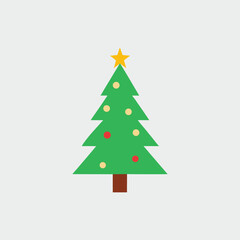 christmas tree vector