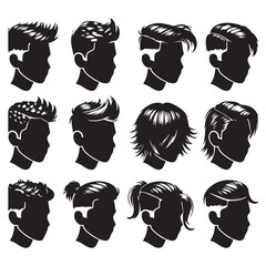 black and white icons