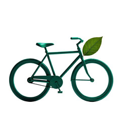 Urban park green bicycle art installation eco-friendly cycling digital inspiration
