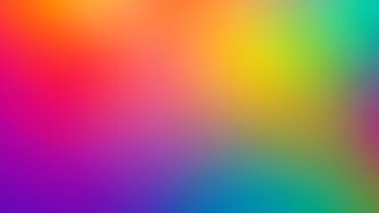 Obraz premium Vibrant Rainbow Gradient Background Image Stunning Colors Blend Seamlessly Creating ADreamy Atmospheric Effect Perfect For Digital Design Projects Or Abstract Art