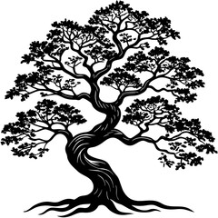 Obraz premium tree with roots
