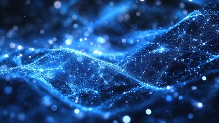 Machine learning visualization with electric pulses.