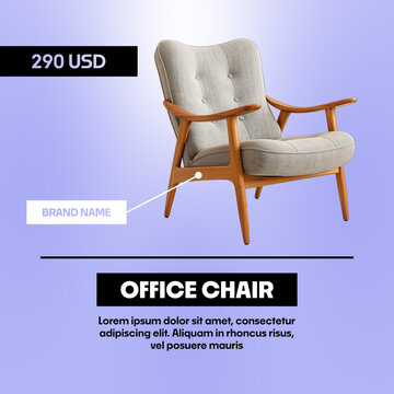 Clean Product Promo with Price and Description Text for Social Media Ads
