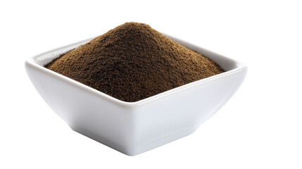 Pile of  Wheat Flour Isolated on Transparent Background
