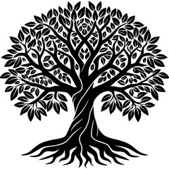 Obraz premium tree with roots