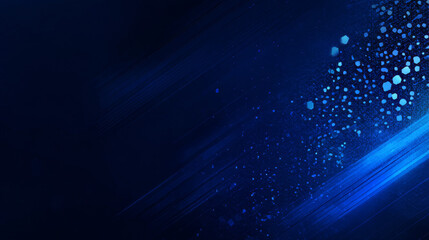 Fototapeta premium Blank abstract dark blue with noise for modern technology background design.