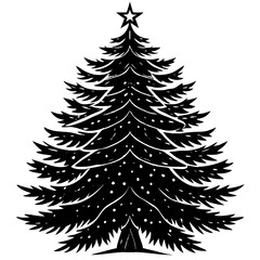 Fototapeta premium christmas tree vector