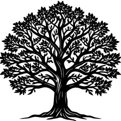 Obraz premium set of trees