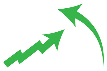 Chart of increased mortality. Icon for design. Easily editable
