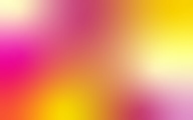 Smooth color blend pink yellow gradient ideal for web design
