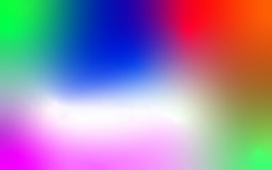 Colorful blurred rainbow backdrop ideal for websites or presentations.