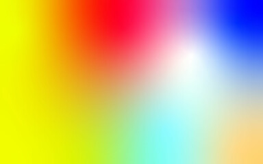 Colorful blurred rainbow backdrop ideal for websites and presentations.